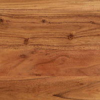 vidaXL Tavolino da Salotto 110x55x40 cm in Legno Massello di Acacia