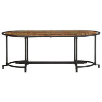 Tavolino da Salotto 110x55x40 cm in Legno Massello di Recupero 4013499