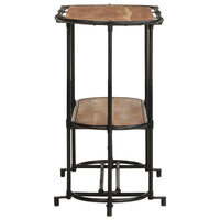 vidaXL Tavolo Consolle 110x42x76 cm in Legno Massello di Acacia