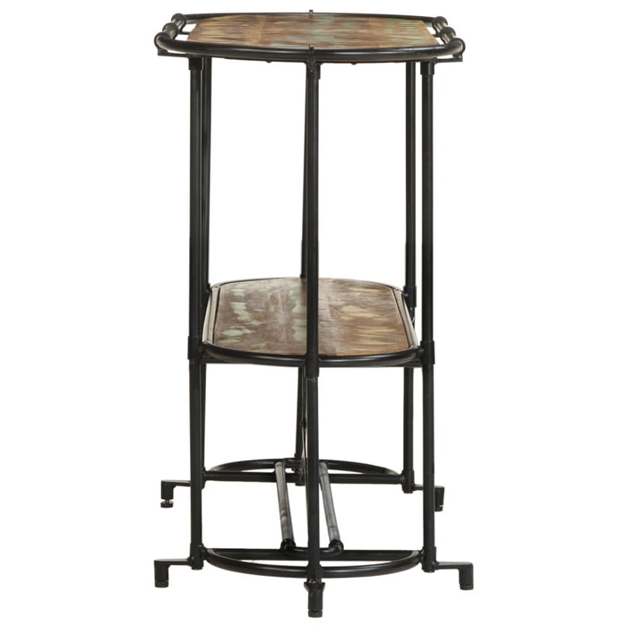 vidaXL Tavolo Consolle 110x42x76 cm in Legno Massello di Recupero