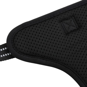 vidaXL Pettorina per Cani con Strisce Riflettenti Regolabile Nera S