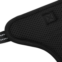 vidaXL Pettorina per Cani con Strisce Riflettenti Regolabile Nera XL
