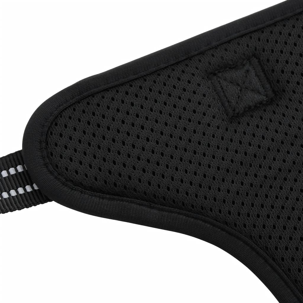 Pettorina per cani con guinzaglio e collare regolabile S Nero 02_0042330