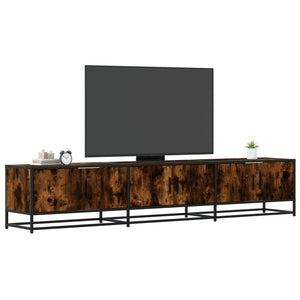 Mobile TV-Credenza per TV-Console TV Rovere Fumo 210x35x41 cm in Truciolato 446053