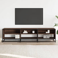 Mobile Porta TV Rovere Marrone 180x40x46 cm Legno Multistrato 3300809