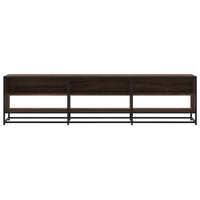 Mobile Porta TV Rovere Marrone 180x40x46 cm Legno Multistrato 3300809