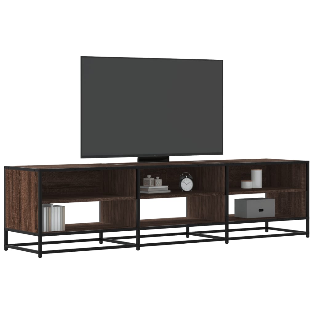 Mobile Porta TV Rovere Marrone 180x40x46 cm Legno Multistrato 3300809