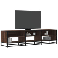 Mobile Porta TV Rovere Marrone 180x40x46 cm Legno Multistrato 3300809