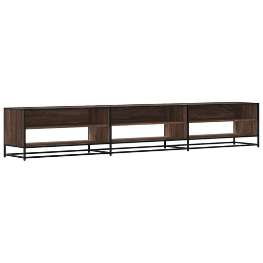 Mobile TV-Credenza per TV-Console TV Rovere Marrone 270x40x46 cm in Truciolato