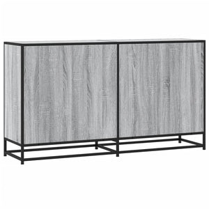 vidaXL Credenza Grigio Sonoma 134x35x76 cm in Truciolato