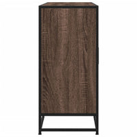 vidaXL Credenza Rovere Marrone 134x35x76 cm in Truciolato