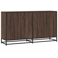 vidaXL Credenza Rovere Marrone 134x35x76 cm in Truciolato