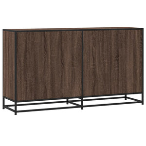vidaXL Credenza Rovere Marrone 134x35x76 cm in Truciolato