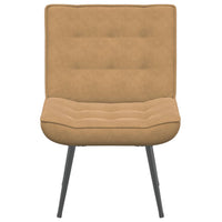 Poltrona Relax 64x74x84 cm Marrone in Velluto 4012324