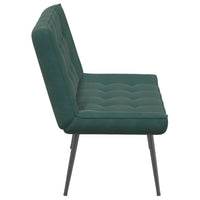 vidaXL Panca Verde Scuro 110x74x84 cm in Velluto