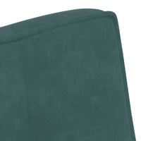 vidaXL Panca Verde Scuro 110x74x84 cm in Velluto
