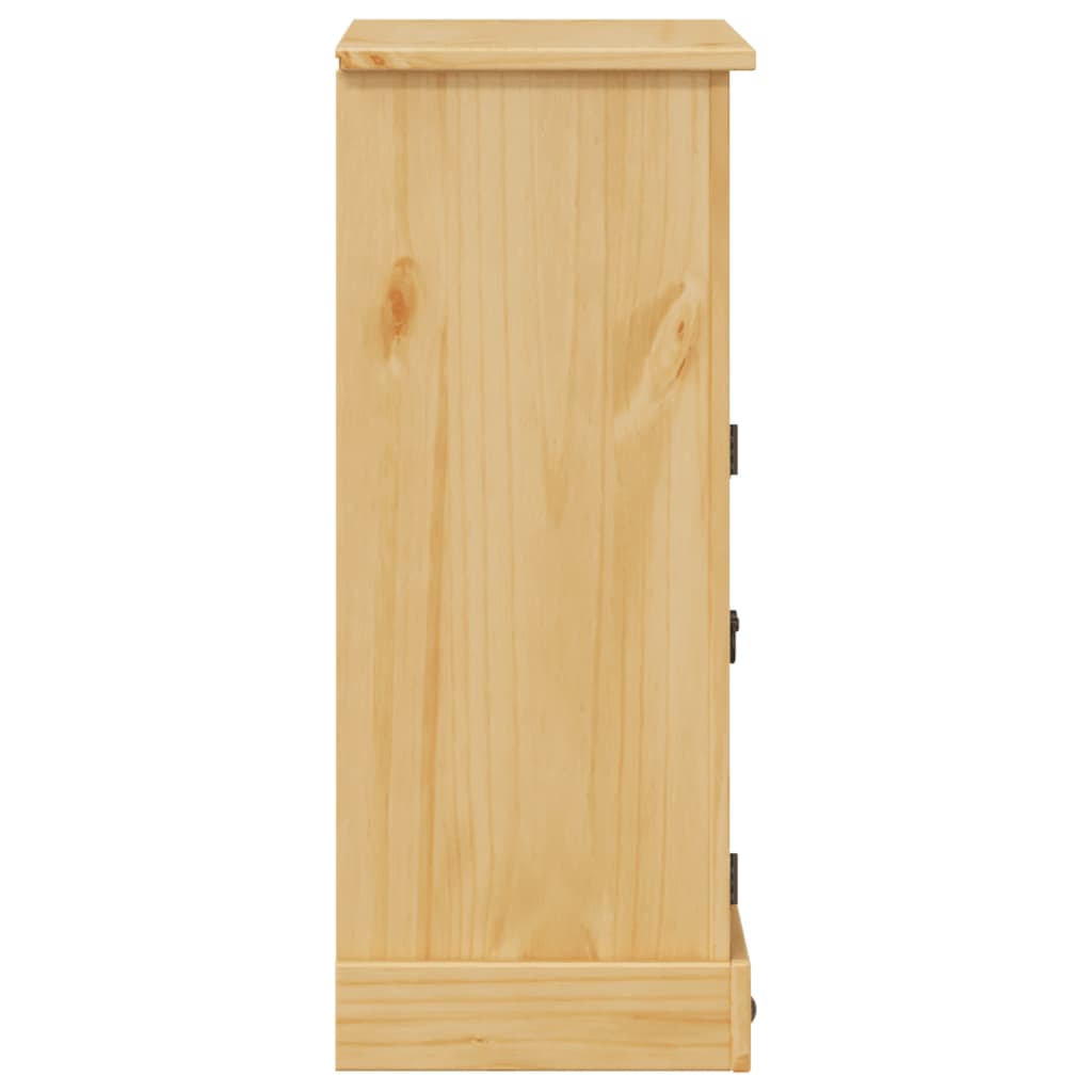vidaXL Mobile da Bagno Corona 70x33x80 cm in Legno Massello di Pino
