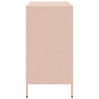 Credenza-Buffet-Armadio da cucina Rosa 101,5x39x73,5 cm in Acciaio Laminato a Freddo 516716