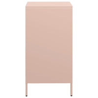 Credenza-Buffet-Armadio da cucina Rosa 35x39x73,5 cm in Acciaio Laminato a Freddo 643593