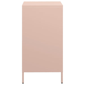 Credenza-Buffet-Armadio da cucina Rosa 35x39x73,5 cm in Acciaio Laminato a Freddo 643593