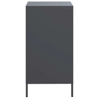 vidaXL Credenza Antracite 35x39x73,5 cm in Acciaio Laminato a Freddo