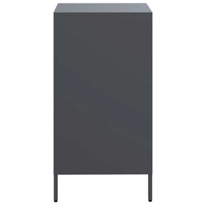 Credenza Antracite 35x39x73,5 cm in Acciaio Laminato a Freddo 851354