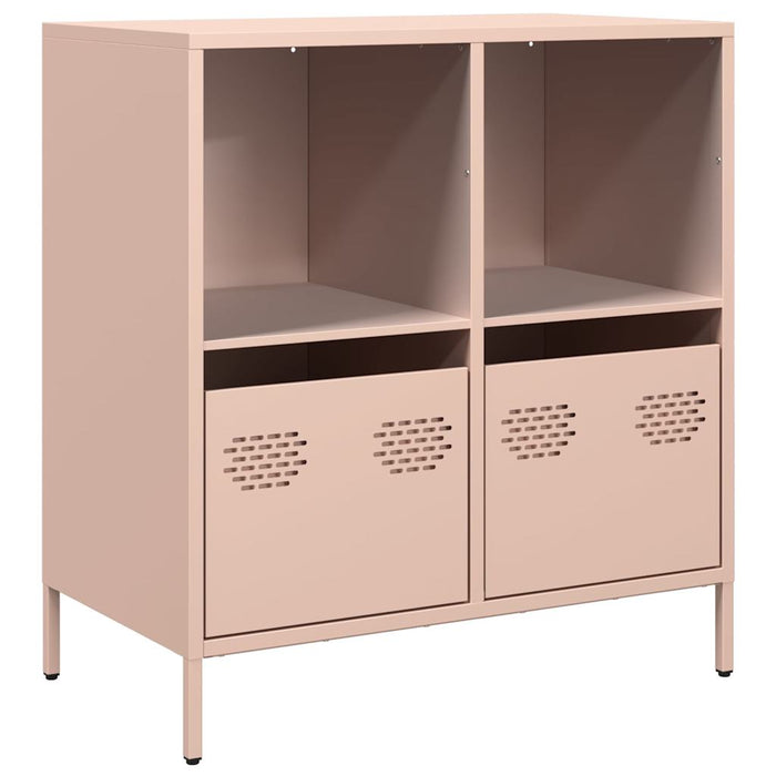 Credenza-Buffet-Armadio da cucina Rosa 68x39x73,5 cm in Acciaio Laminato a Freddo 512721