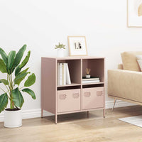 Credenza-Buffet-Armadio da cucina Rosa 68x39x73,5 cm in Acciaio Laminato a Freddo 512721