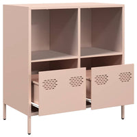 Credenza-Buffet-Armadio da cucina Rosa 68x39x73,5 cm in Acciaio Laminato a Freddo 512721