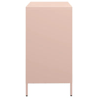 Credenza-Buffet-Armadio da cucina Rosa 68x39x73,5 cm in Acciaio Laminato a Freddo 512721