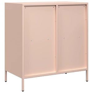 Credenza-Buffet-Armadio da cucina Rosa 68x39x73,5 cm in Acciaio Laminato a Freddo 512721