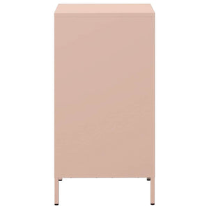 vidaXL Credenza Rosa 35x39x73,5 cm in Acciaio Laminato a Freddo