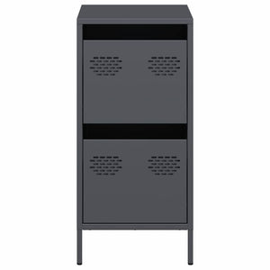 vidaXL Credenza Antracite 35x39x73,5 cm in Acciaio Laminato a Freddo