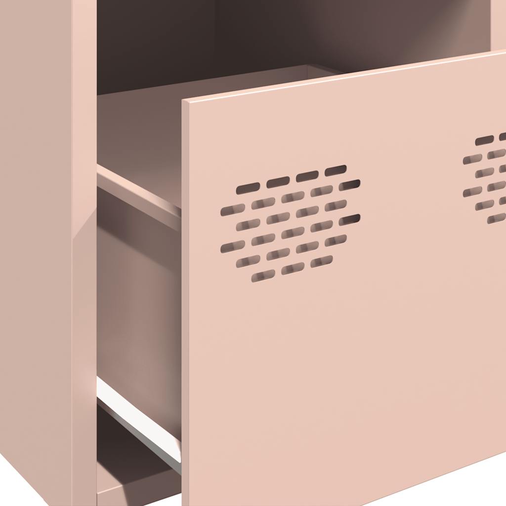 Credenza-Buffet-Armadio da cucina Rosa 39x35x103,5 cm in Acciaio