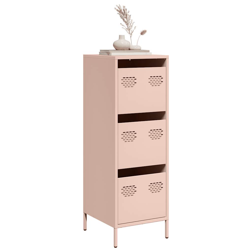 Credenza-Buffet-Armadio da cucina Rosa 39x35x103,5 cm in Acciaio