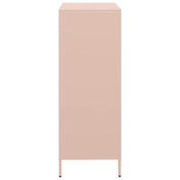 Credenza-Buffet-Armadio da cucina Rosa 68x39x103,5 cm in Acciaio