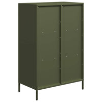 Credenza Verde Oliva 68x39x103,5 cm in Acciaio 851410