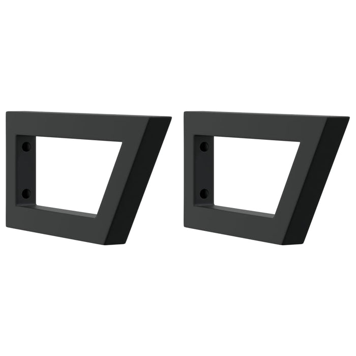 Ripiano a Parete per Lavabo in Acciaio e Massello di Rovere