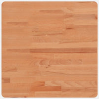 Ripiano a Parete per Lavabo in Acciaio e Massello di Faggio 3302425