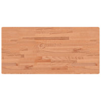 Ripiano a Parete per Lavabo in Acciaio e Massello di Faggio