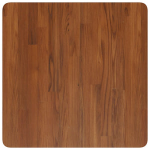 Ripiano a Parete per Lavabo in Acciaio e Massello di Rovere