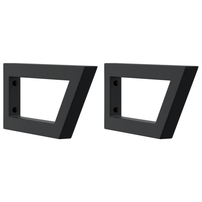 Ripiano a Parete per Lavabo in Acciaio e Massello di Rovere 3302539