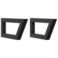 Ripiano a Parete per Lavabo in Acciaio e Massello di Acacia 3302683