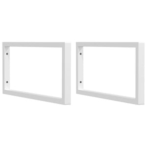 Ripiano a Parete per Lavabo in Acciaio e Massello di Acacia 3302936