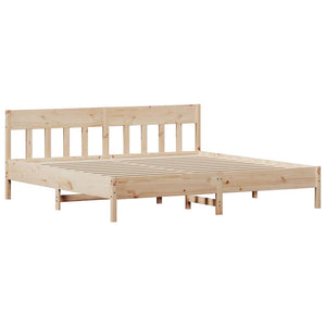 vidaXL Letto senza Materasso 180x200 cm in Legno Massello di Pino