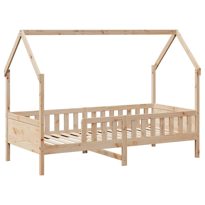 Giroletto Bambini con Cassetti-Struttura Letto Bambini 80x200 cm Legno Massello di Pino 175828