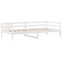 vidaXL Dormeuse con Cassetti Bianco 90x200 cm Legno Massello di Pino
