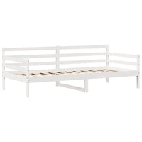 vidaXL Dormeuse con Cassetti Bianco 90x200 cm Legno Massello di Pino