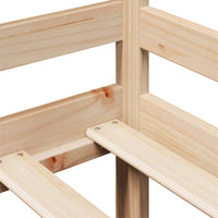 vidaXL Dormeuse con Cassetti 90x190 cm in Legno Massello Pino