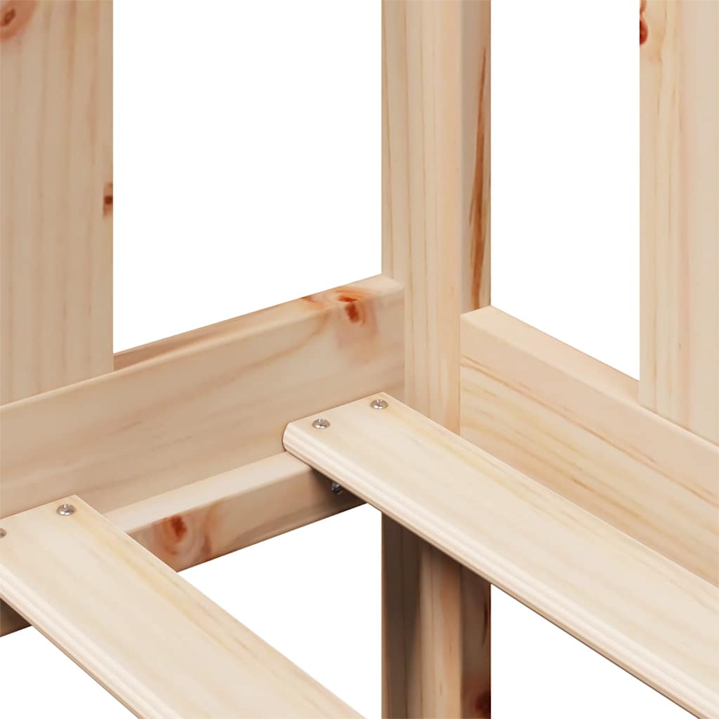 Dormeuse con Cassetti 90x190 cm in Legno Massello Pino